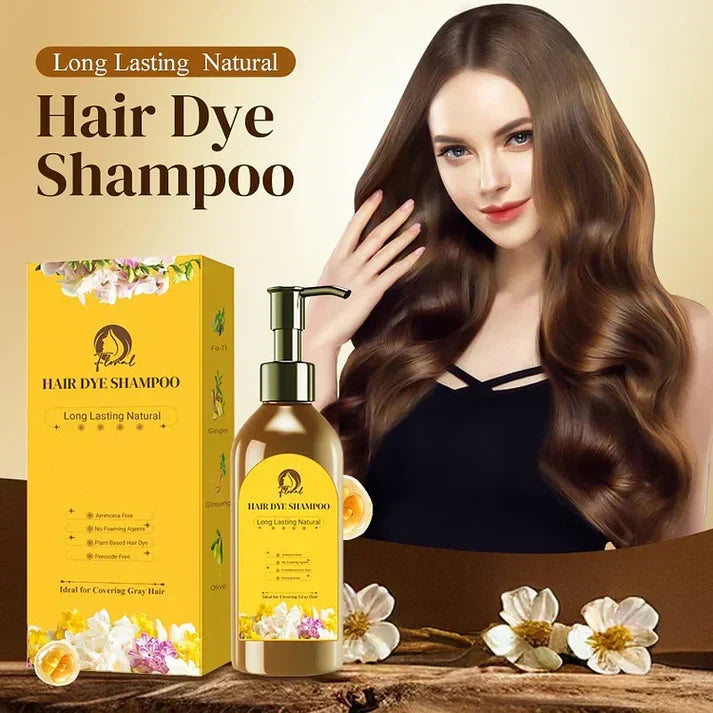 VitaColorzy™ Japanese Long Lasting Natural Hair Dye Shampoo (Pack of 2)