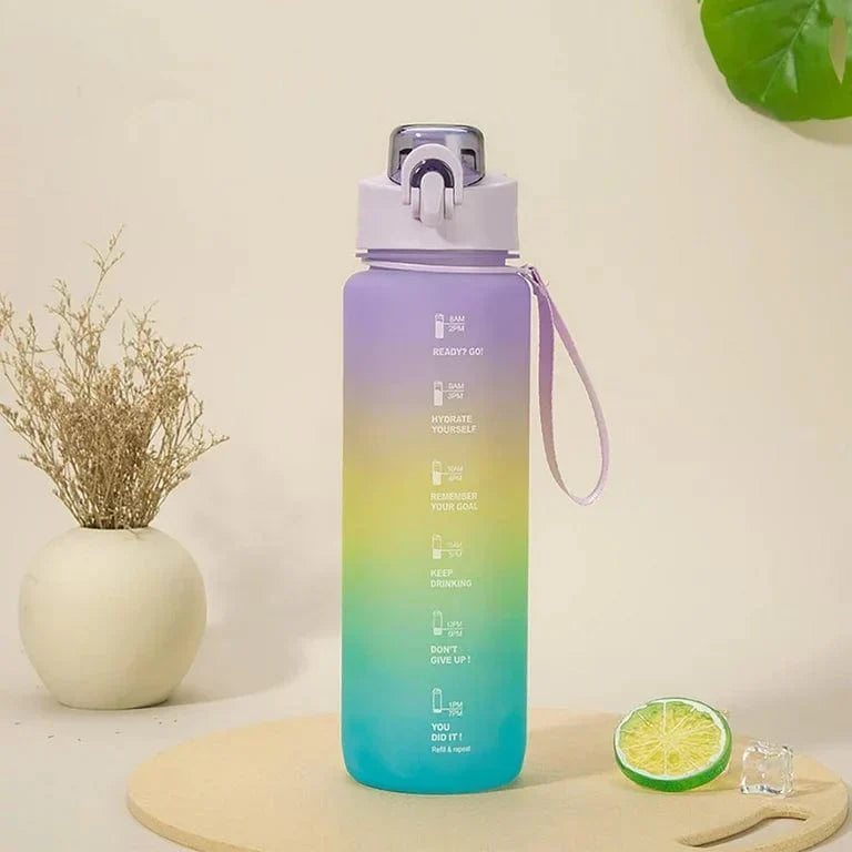 HydrateHarmony™️ Motivational Water Bottle